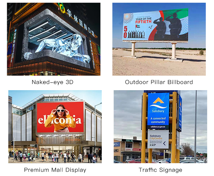 3D Naked-eye Outdoor Billboard