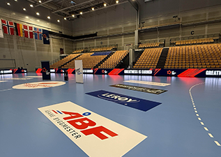 Broadcast-Ready Indoor LED Display for EHF European League | Arena Pro Series
