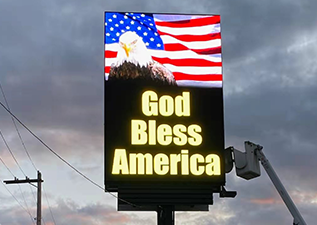 U.S. LED Pole Billboard Project