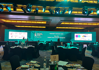 Dubai Smart Built Environment Awards Indoor Stage