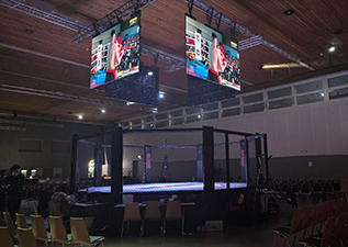 MMA Event Rental Display Solution with Master Series in Switzerland