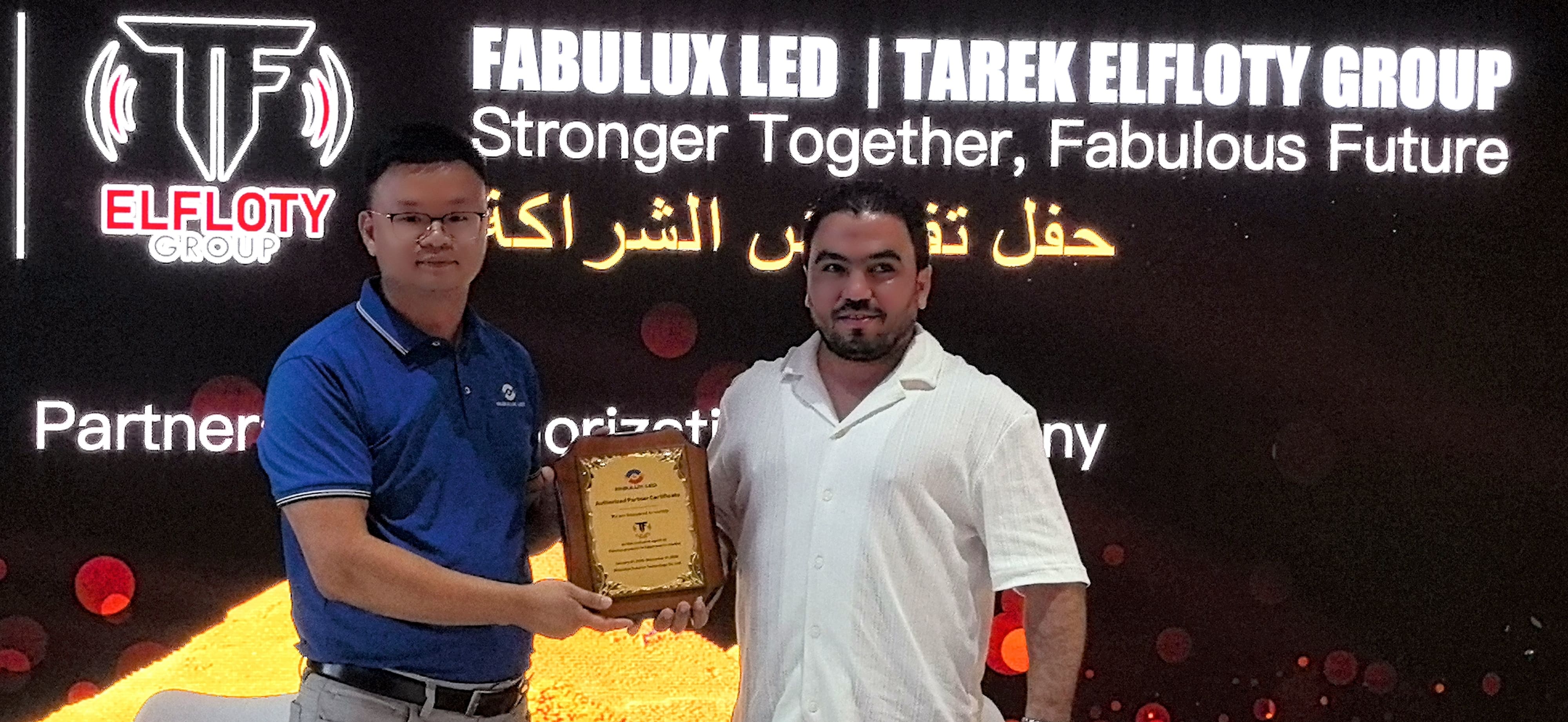 Fabulux ELFLOTY strategic signing ceremony