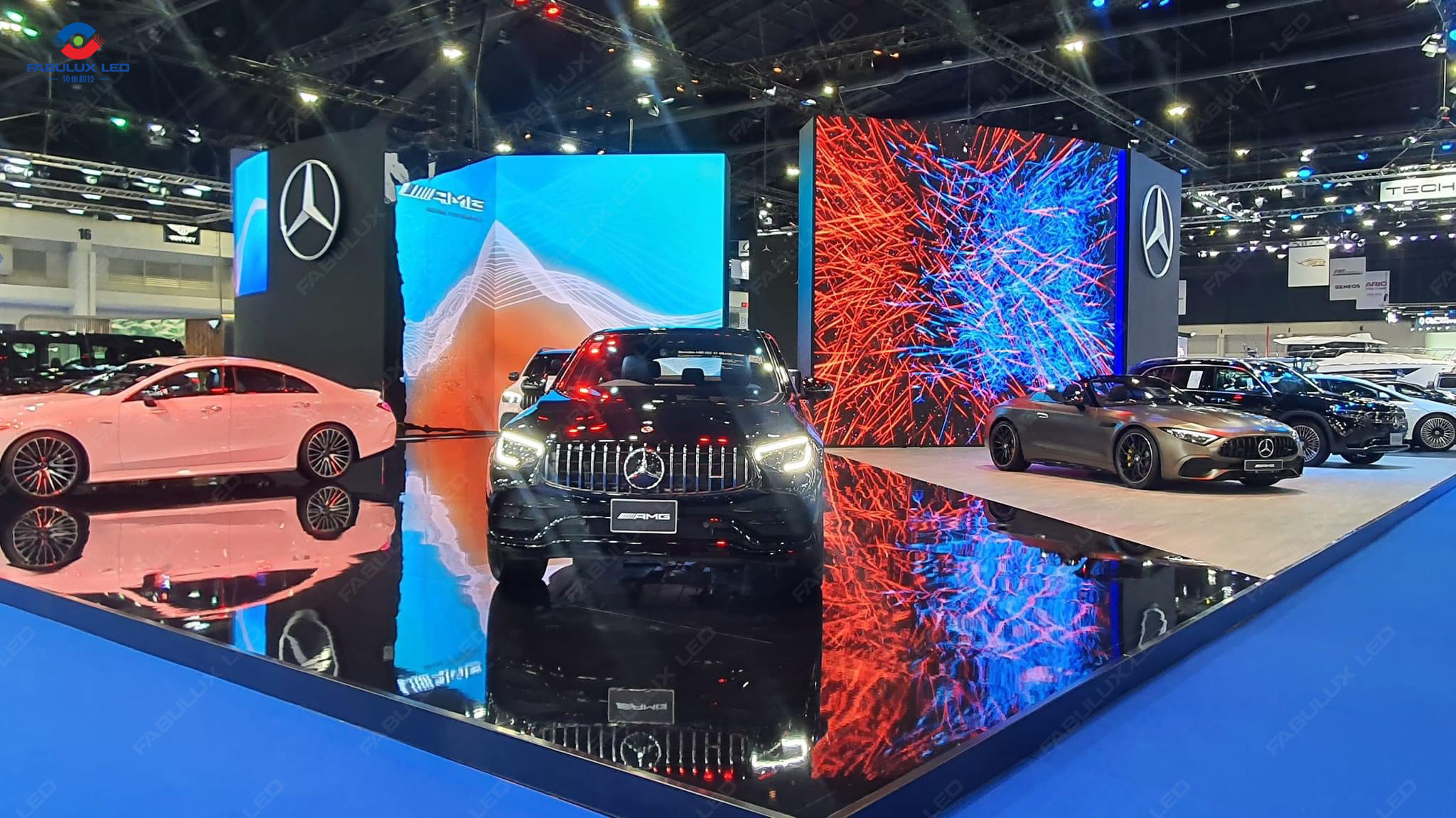Fabulux Spider series 2.9mm automotive display