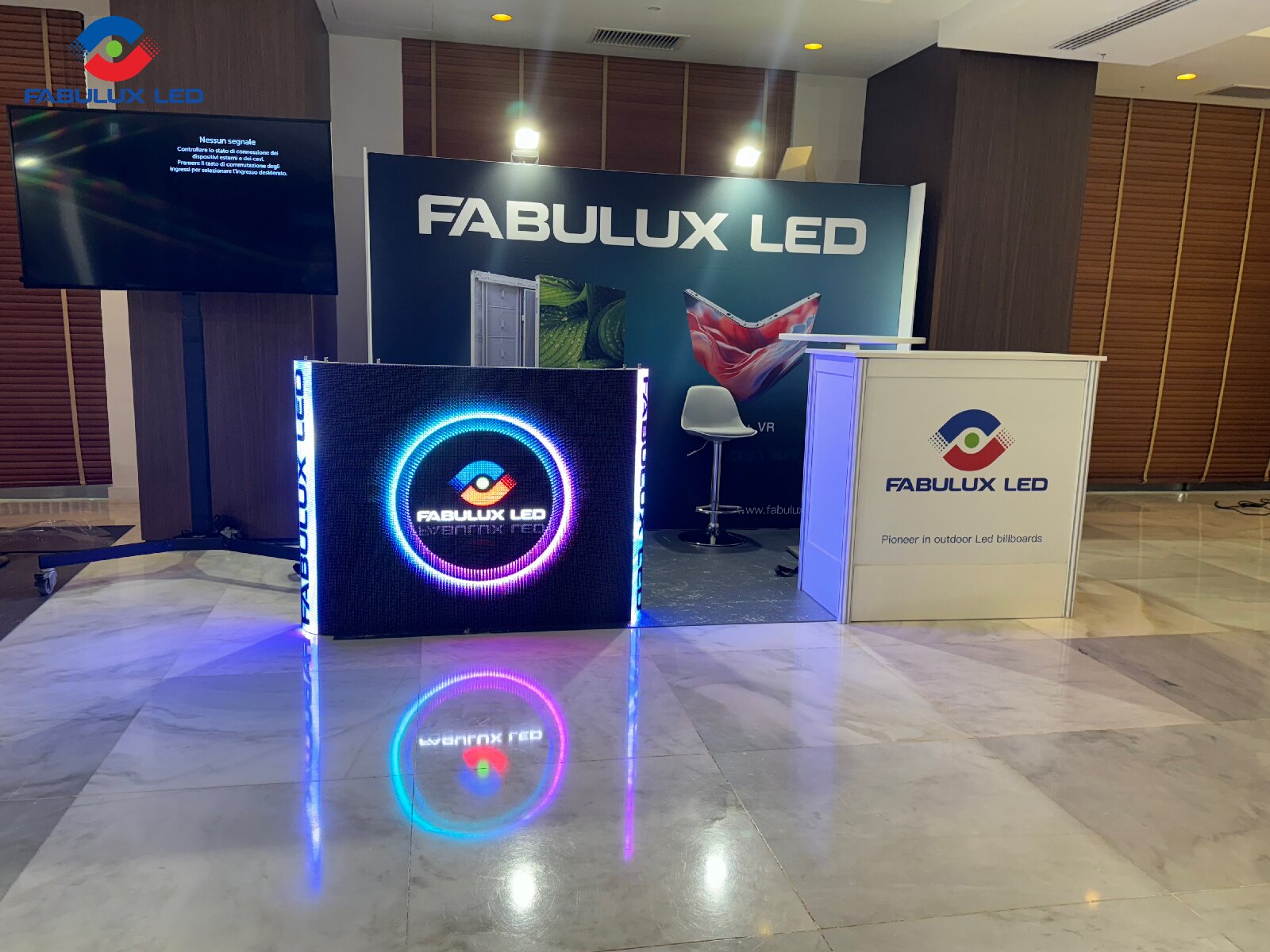 Fabulux sustainability themed exhibition image