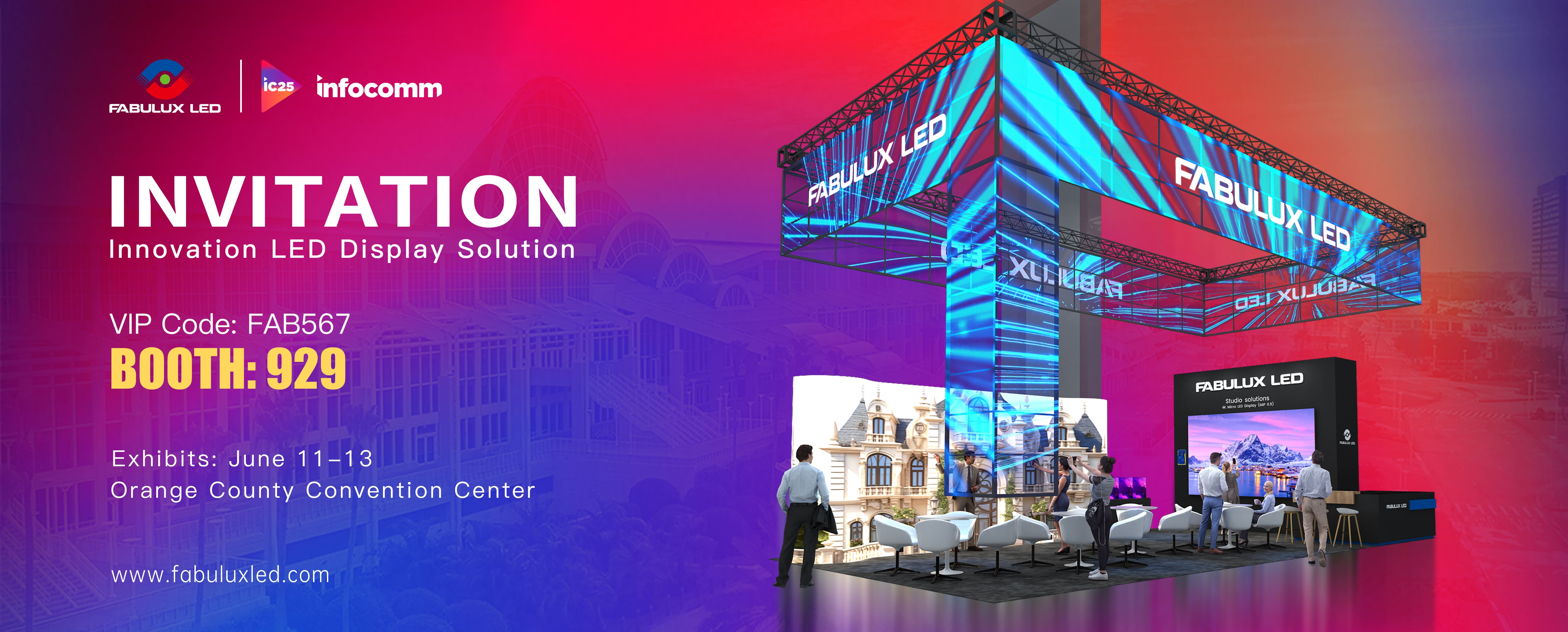 Fabulux at InfoComm 2025