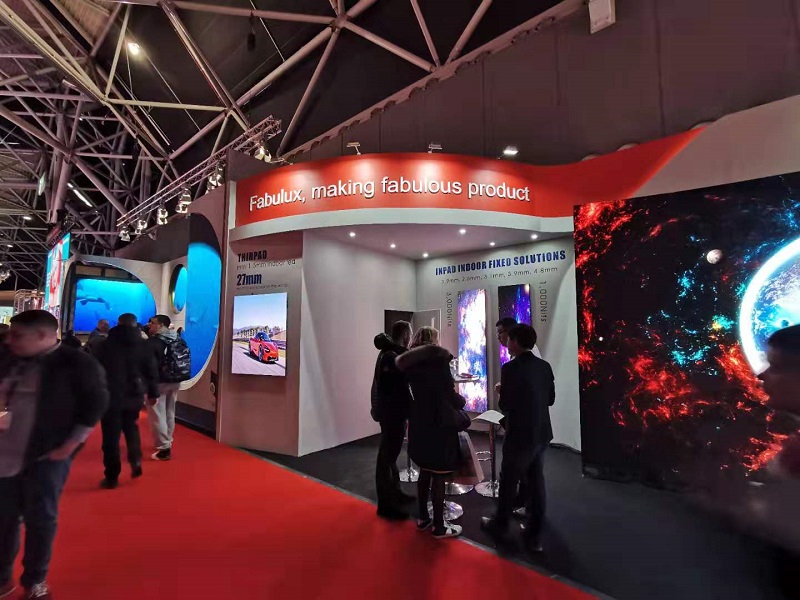 Fabulux team at ISE Amsterdam booth