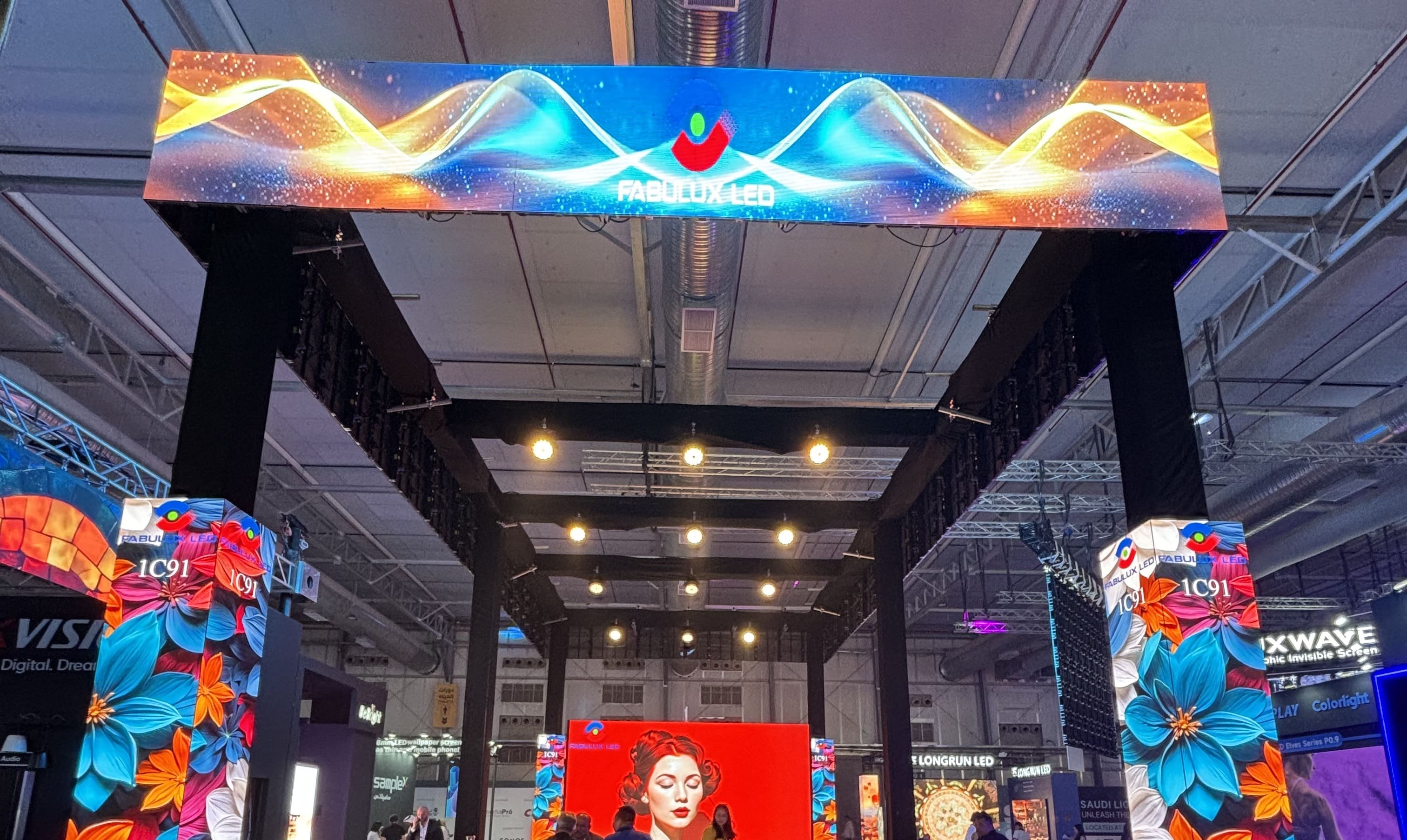 Transparent LED display
