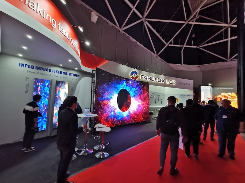 Fabulux Master P1.8 at ISE 2020 Amsterdam