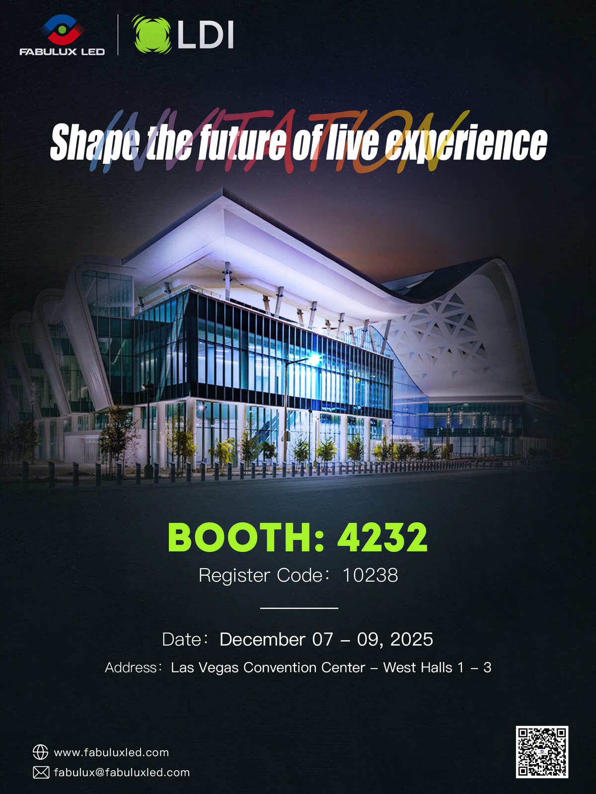 Fabulux LDI 2025 Invitation
