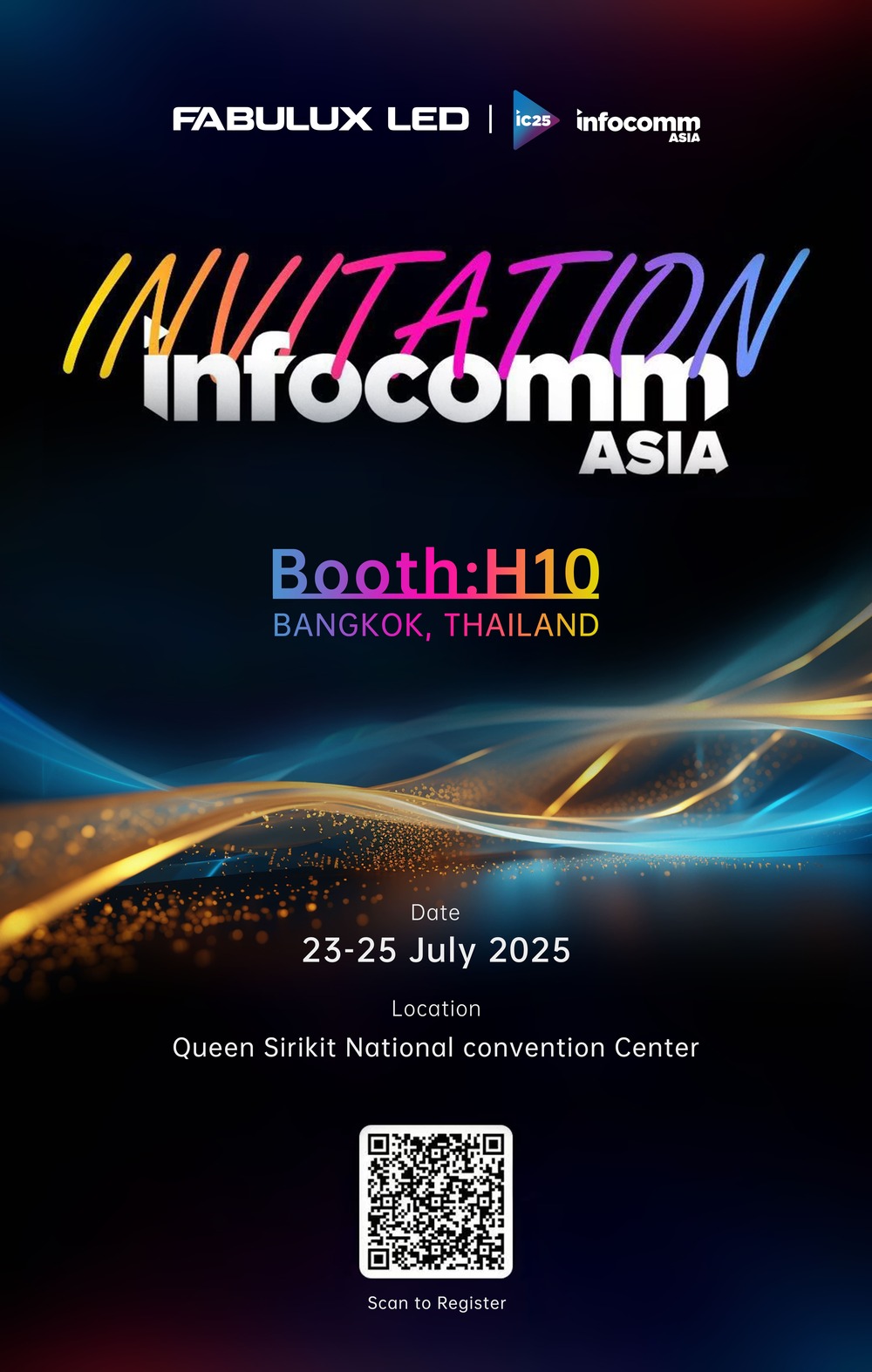 Fabulux InfoComm Asia 2025 Invitation