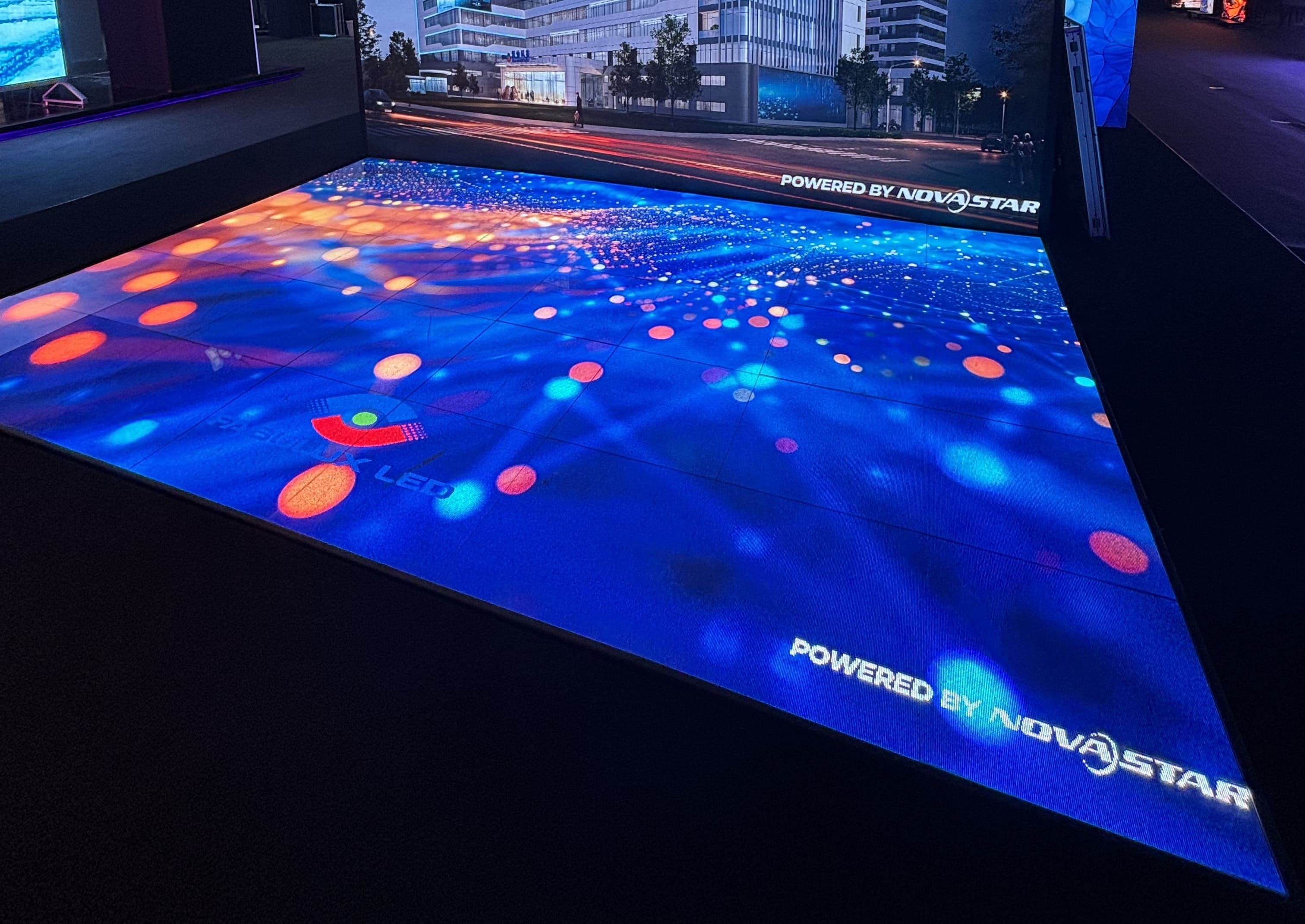 LED floor display