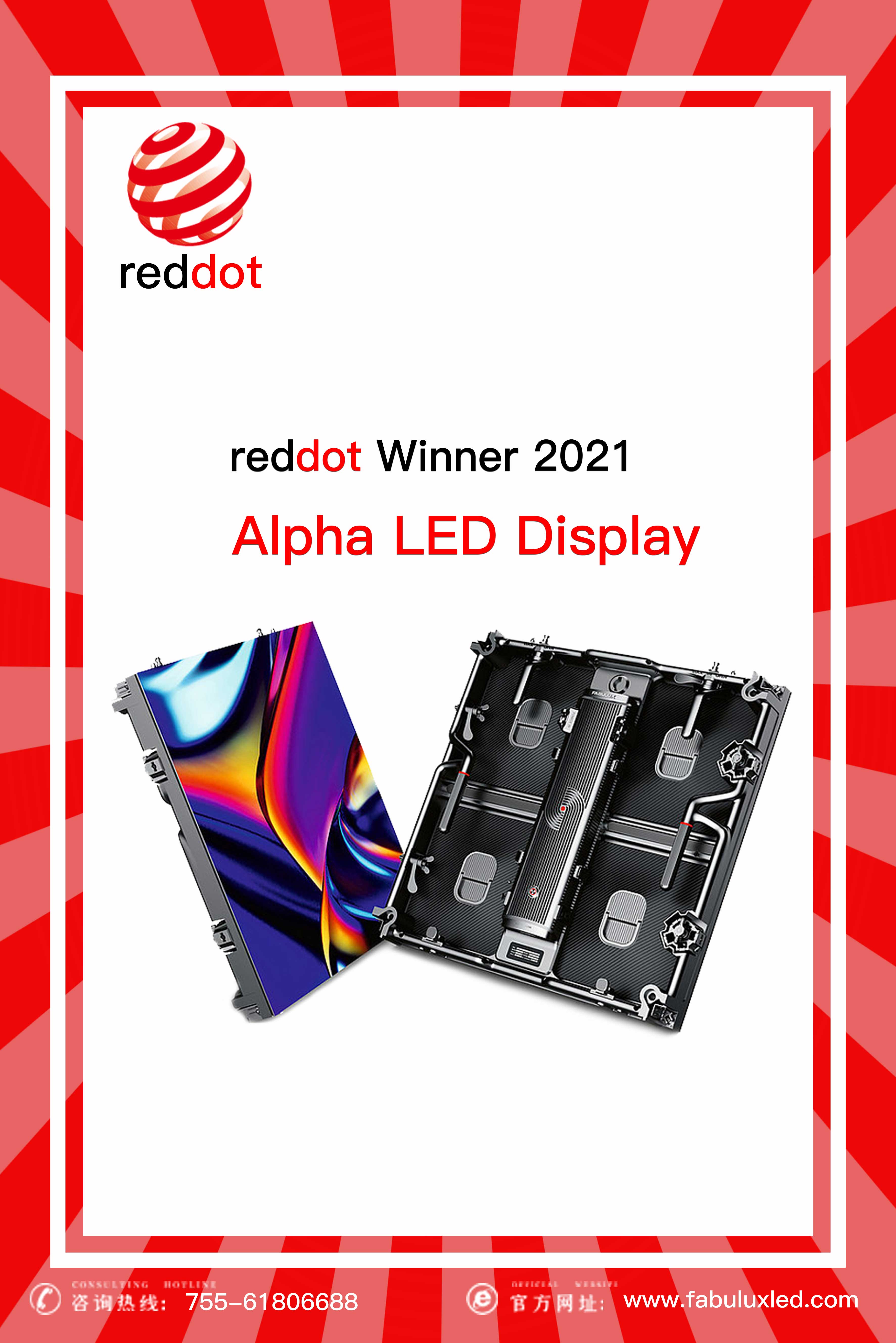 Fabulux Alpha Plus Series Red Dot Design Award Winner