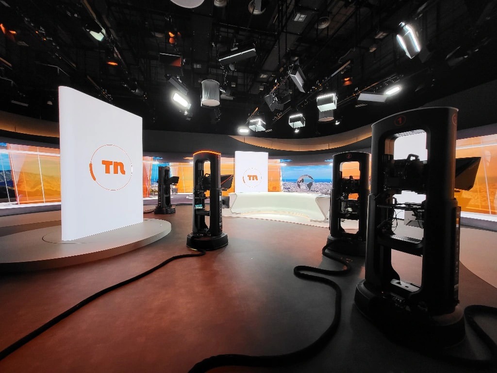 TV3 News Studio Upgrade Barcelona Spain
