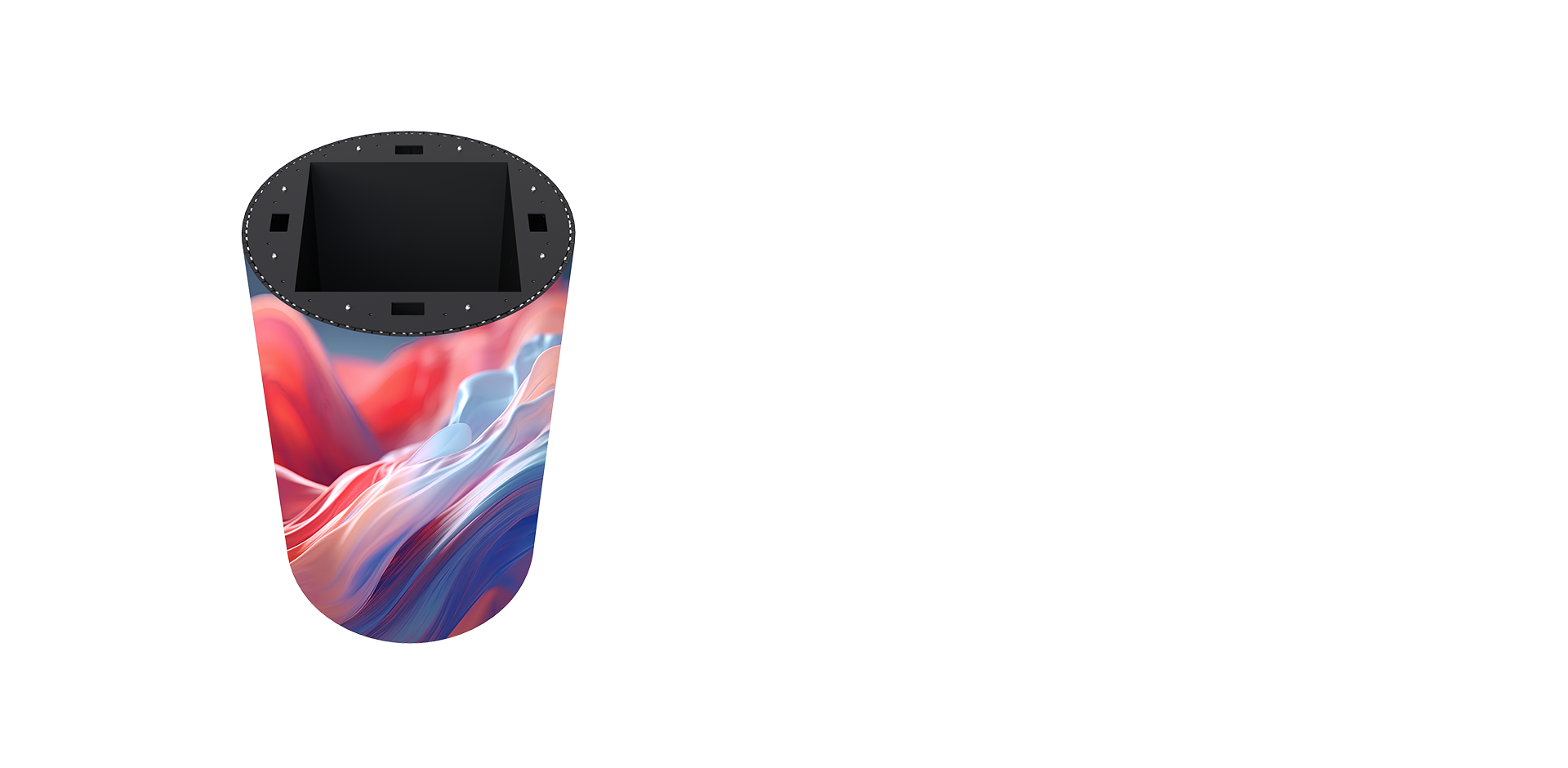 4x90 Curved Seamless Creative Integration