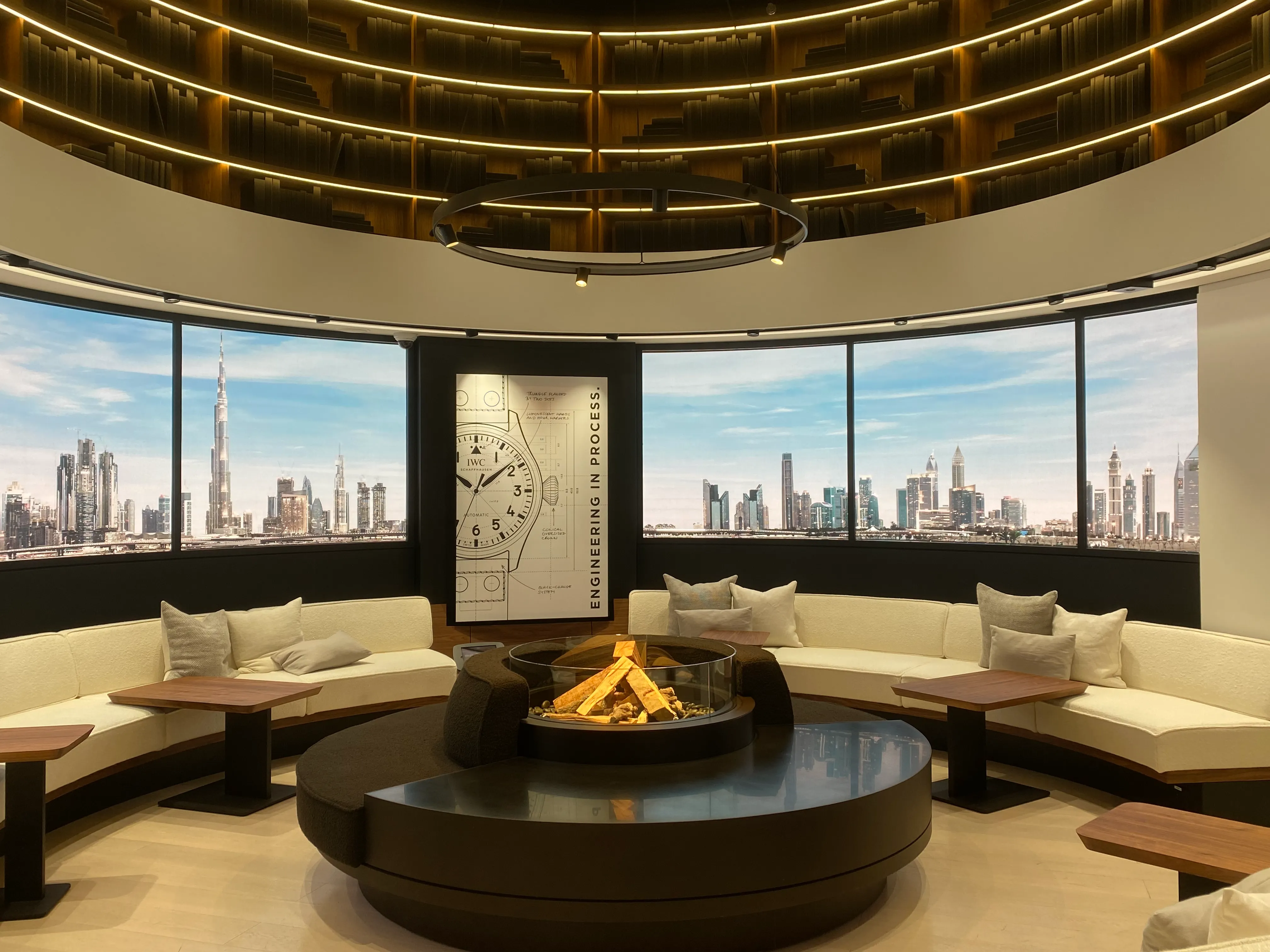 Swiss Watch Store Interior LED Screen