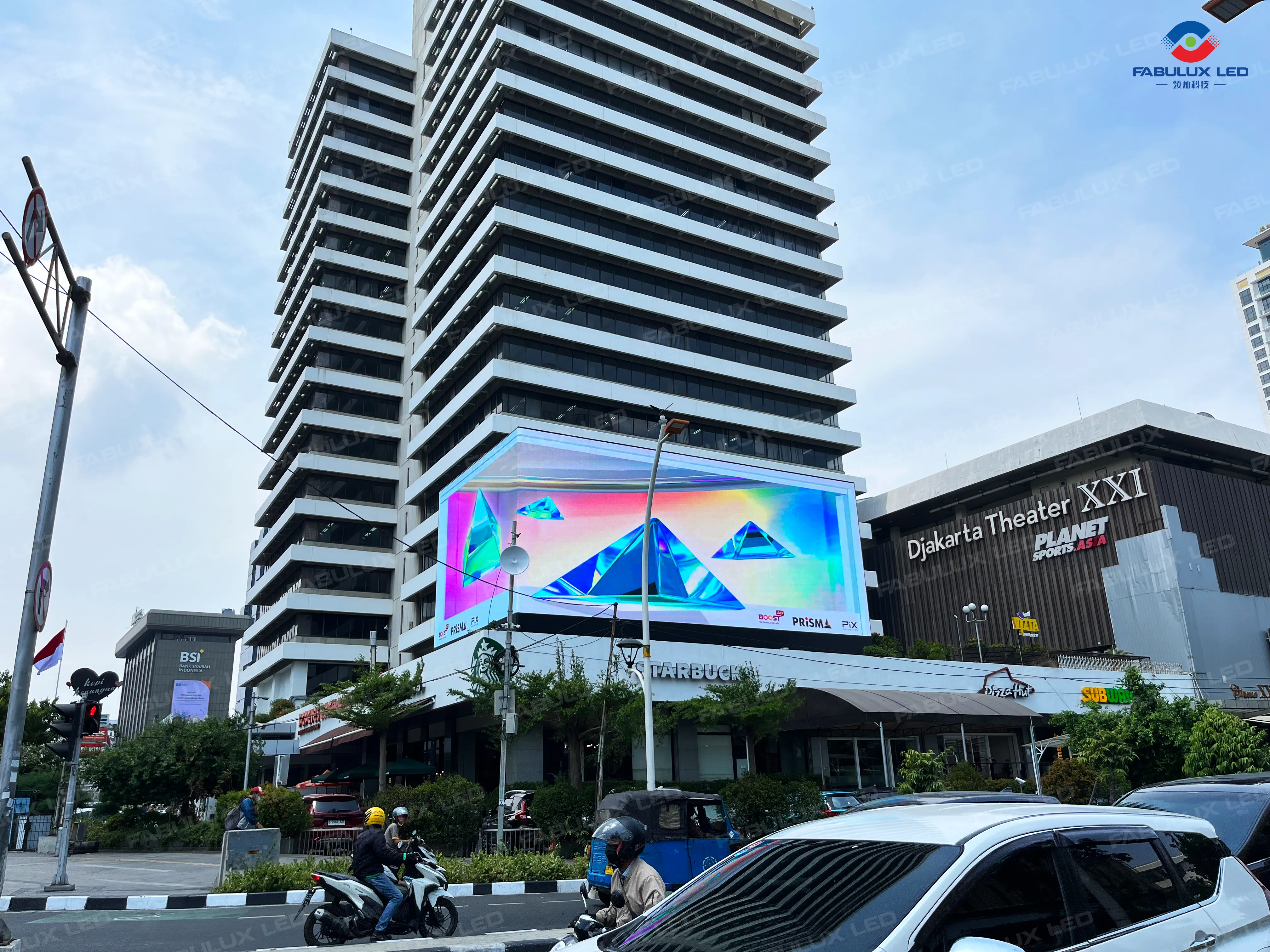 Fabulux PT Series 3D LED Display in Jakarta