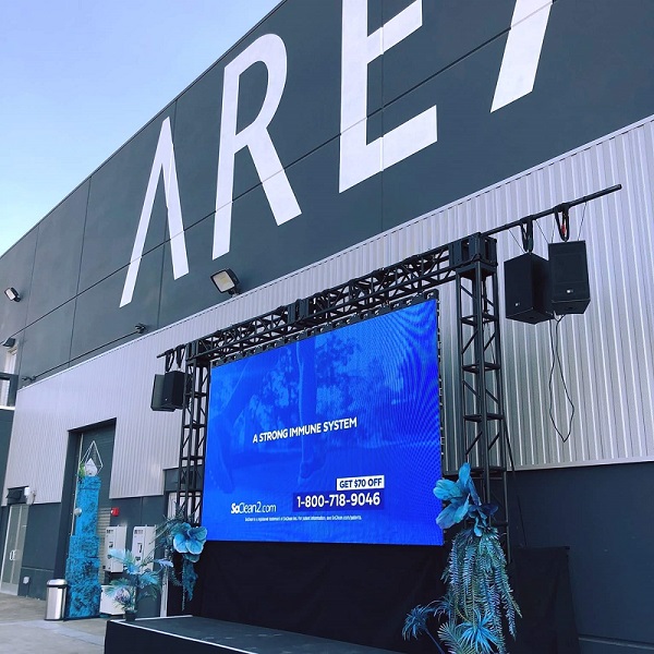 AREA15 Las Vegas Opening LED Display