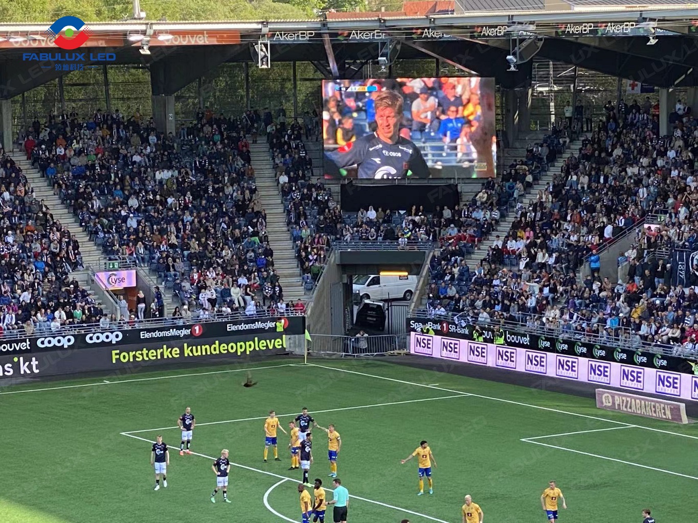 Viking FK Stadium LED Screen