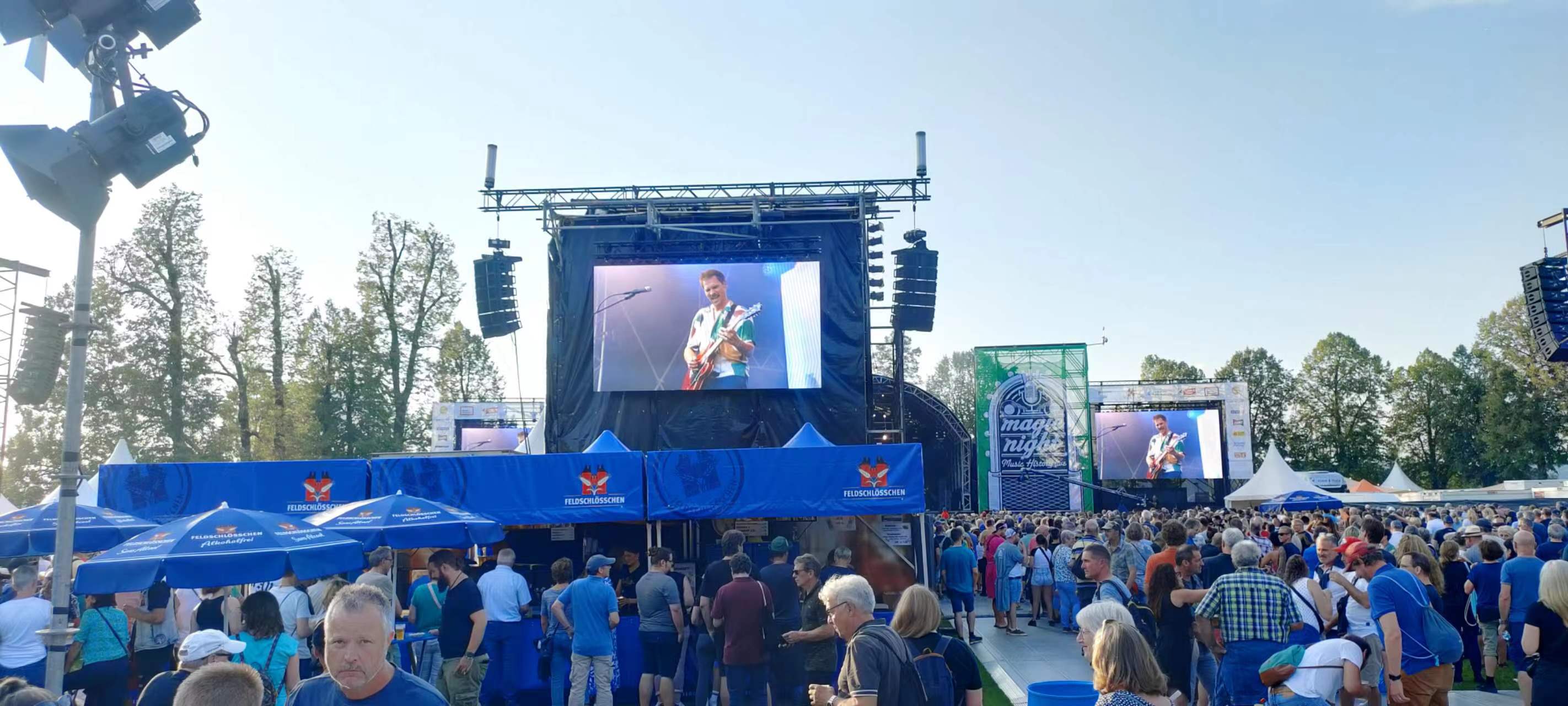 Festival Stage Night View