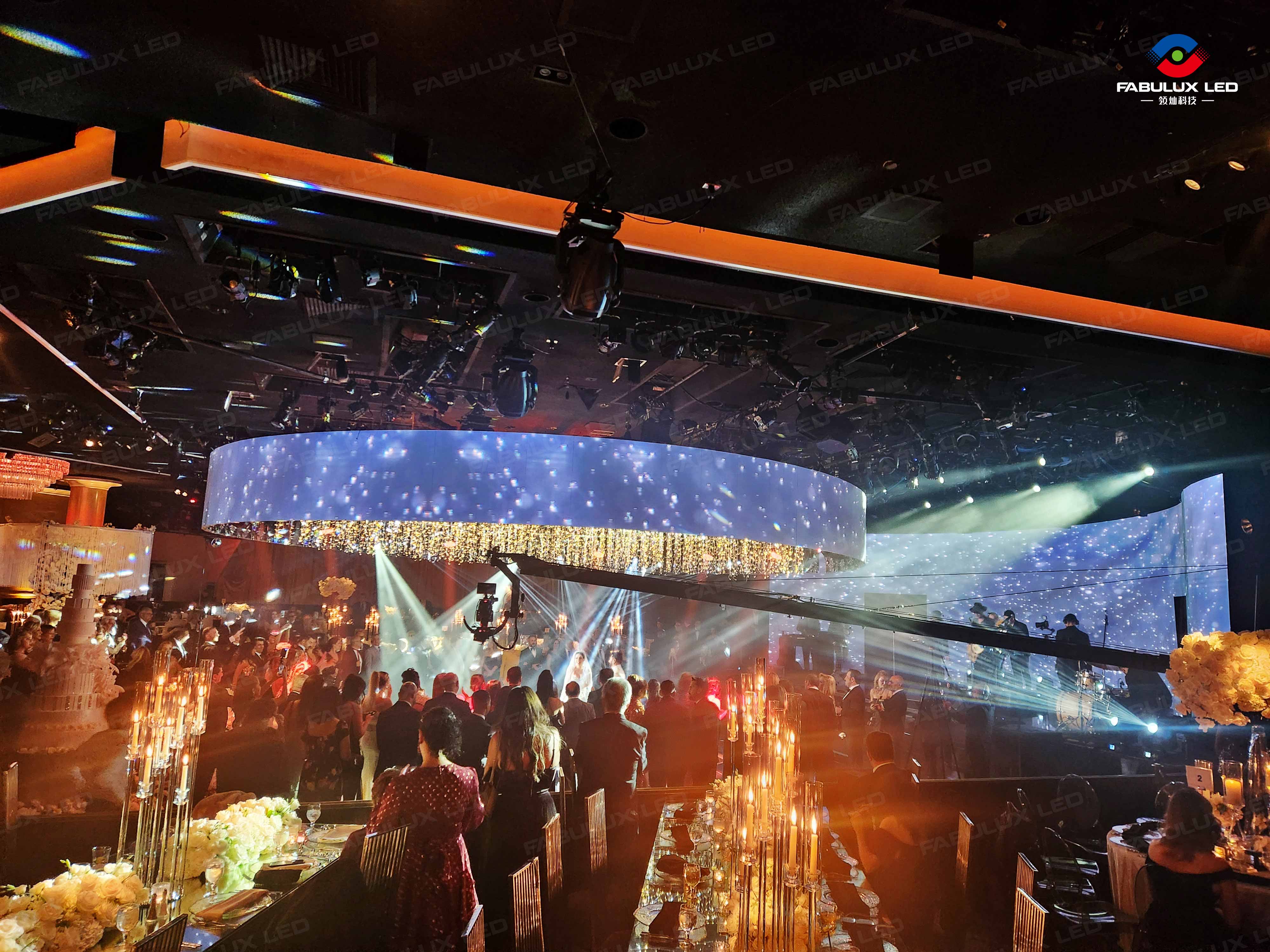 The Wedding Party USA Spider 2.9 LED Display