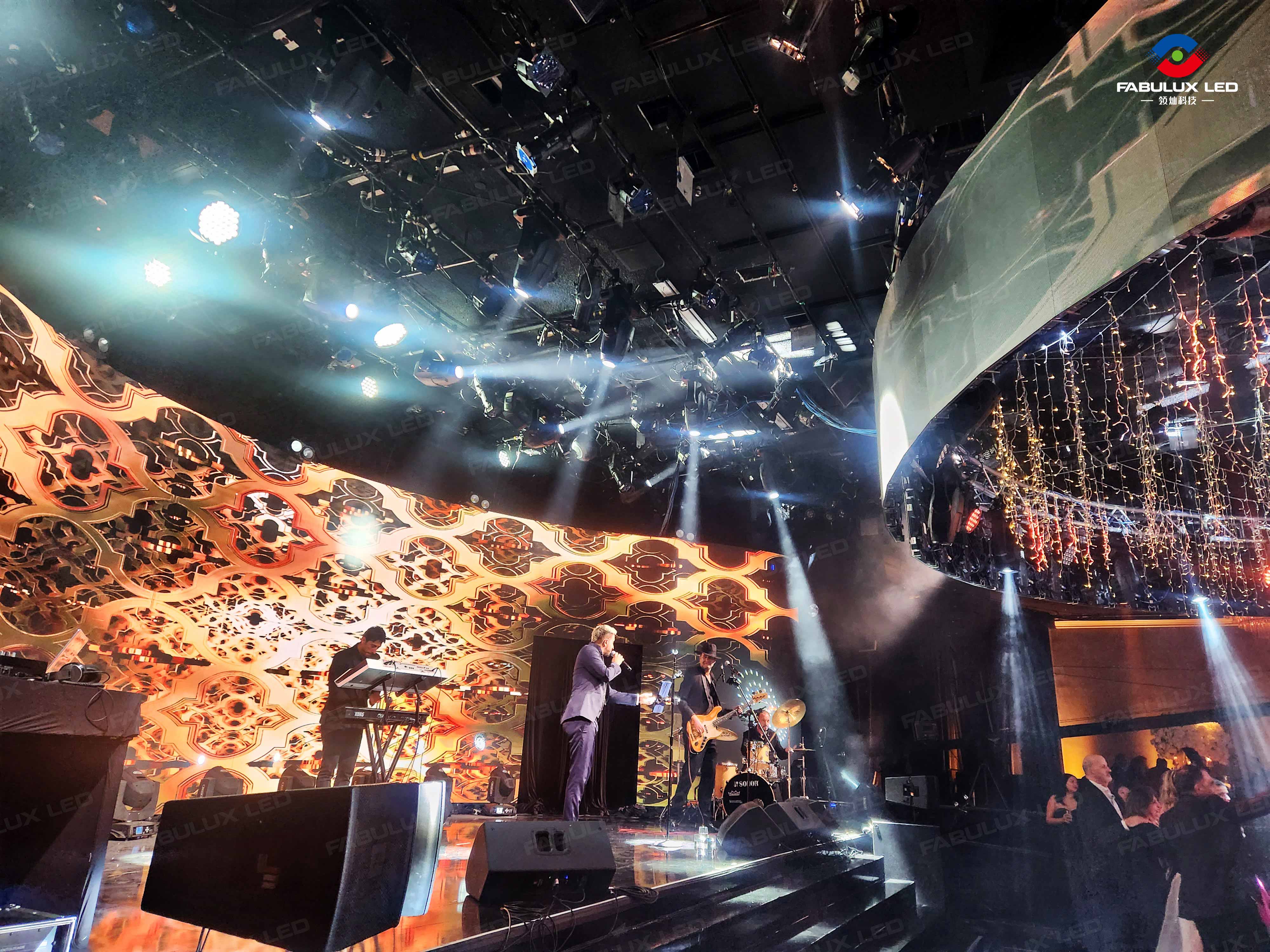 Spider 2.9 Wedding Stage Visuals