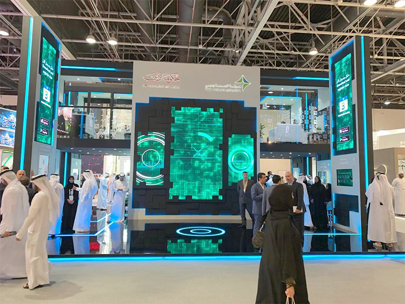 GITEX 2019 Indoor Rental Display
