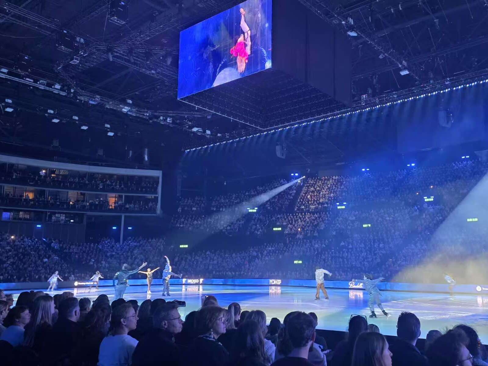 Rental LED Banner For Art On Ice 30th Anniversary