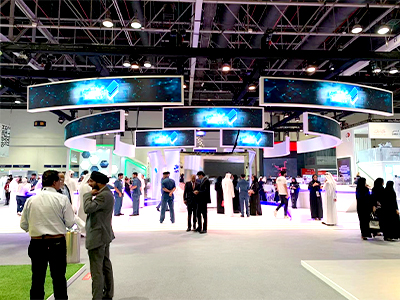 100sqm P2.9 Rental LED Screen for GITEX Dubai | Fabulux Spider Series