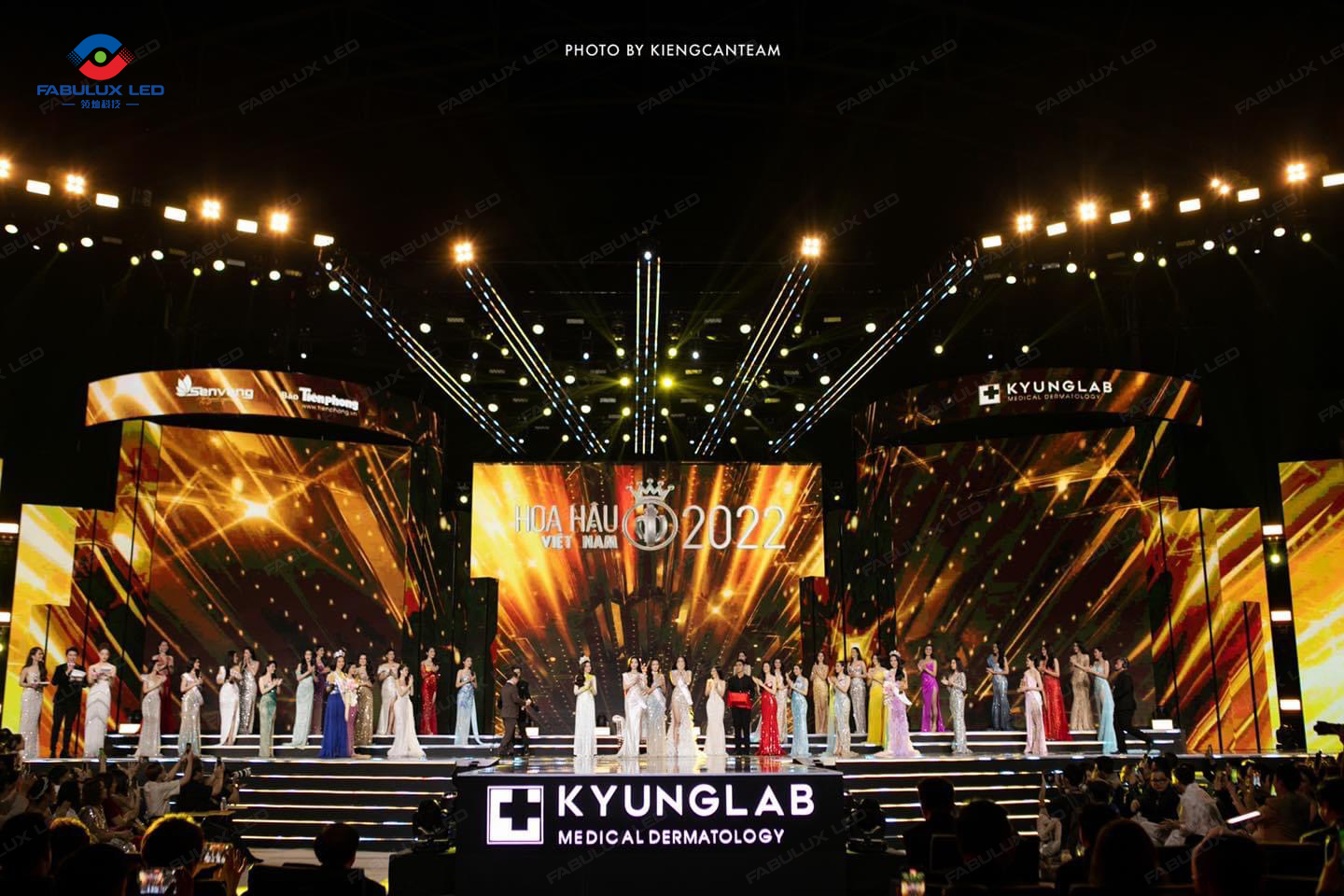 Fabulux Spider Series P3.9 at MISS VIETNAM 2022 Finale