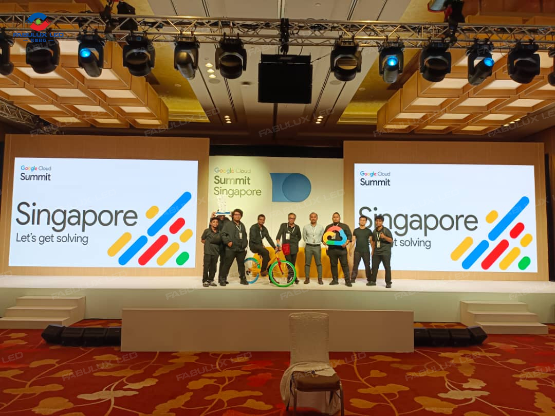 Google Cloud Summit Singapore Spider Max Display