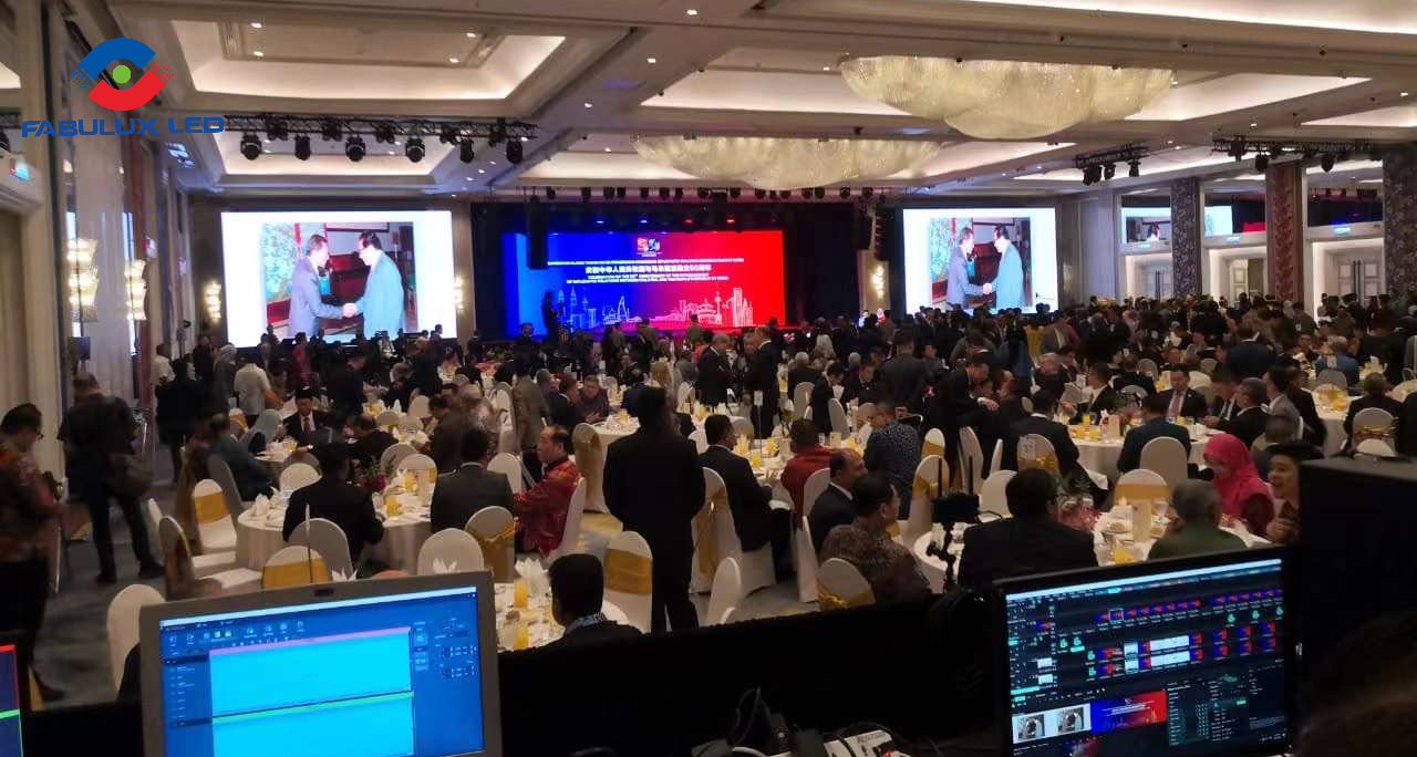 Diplomatic Event Stage Setup