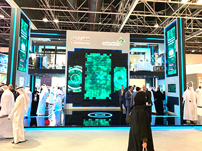 60sqm P2.9 Indoor Rental LED Screen for GITEX Dubai | Fabulux Spider Series